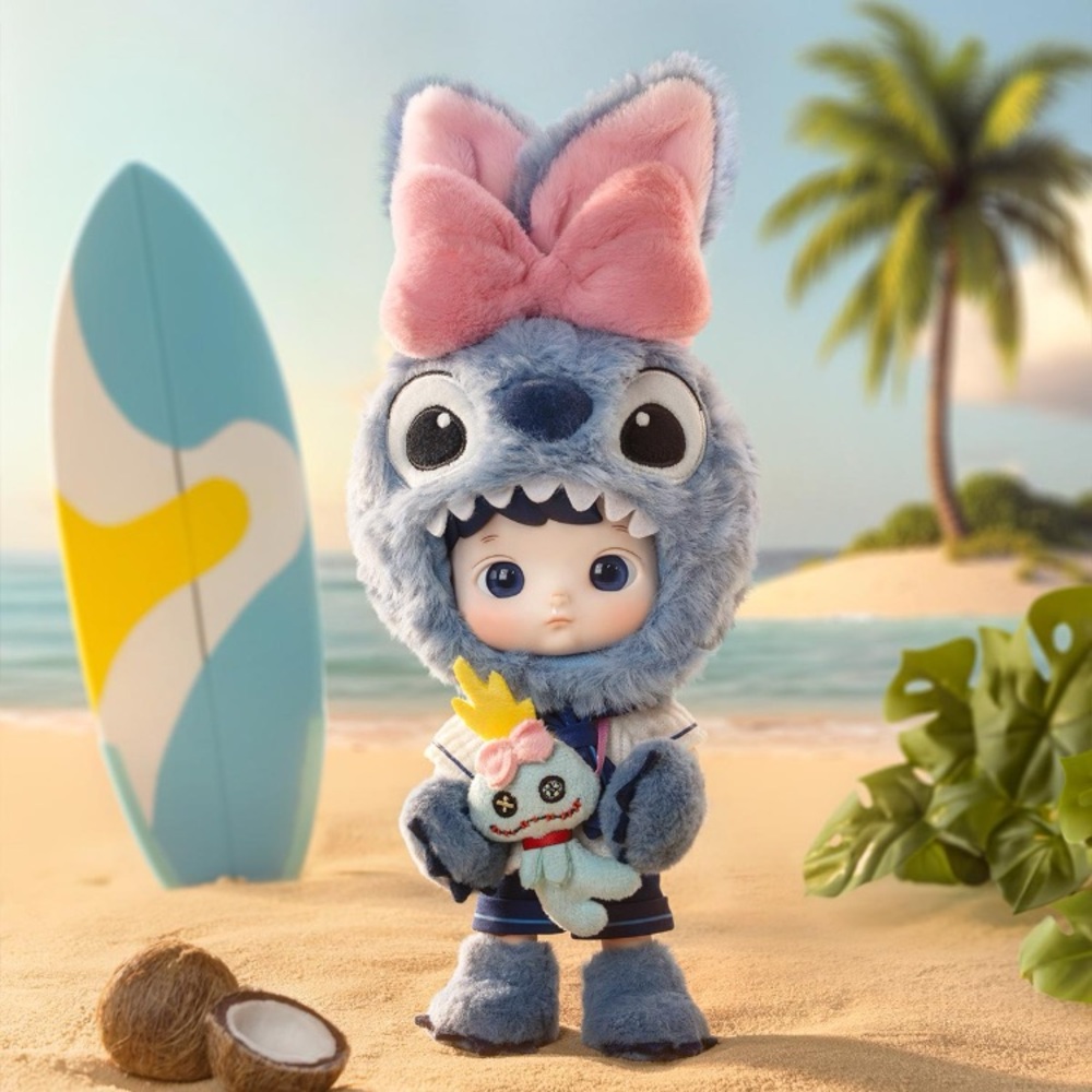 Pop Mart HACIPUPU STITCH 1/8 Doll Action Figure - Rare - Picture 3 of 9